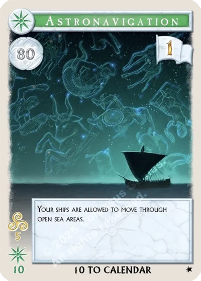 astronavigation card