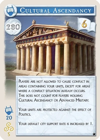 cultural ascendancy card