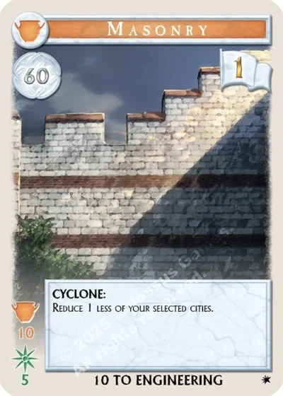 masonry card