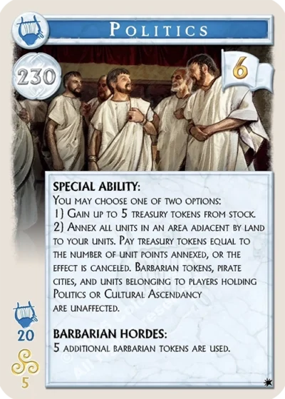 politics card