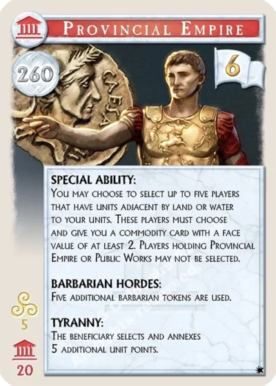 provincial empire card