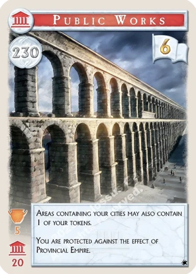 public works card